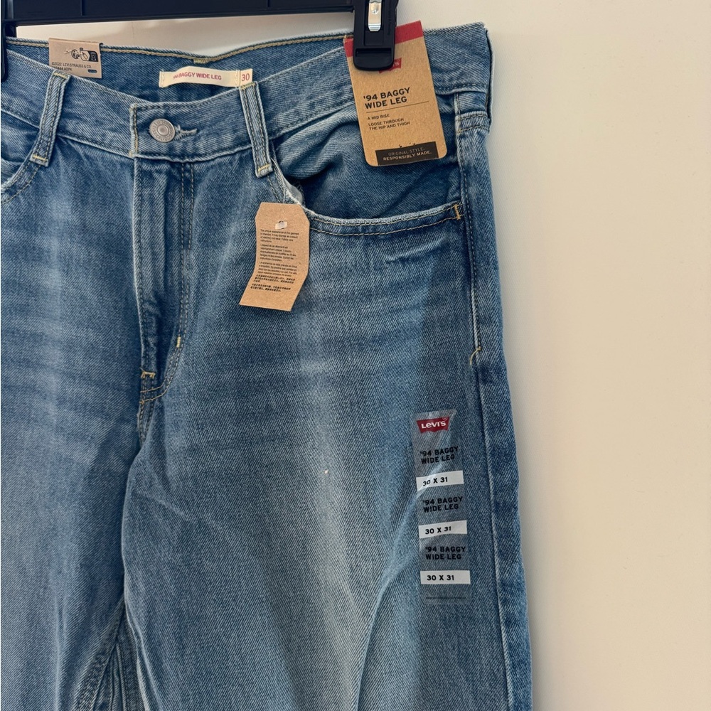Levi's Light Blue Flare Jeans - Picture 2 of 5